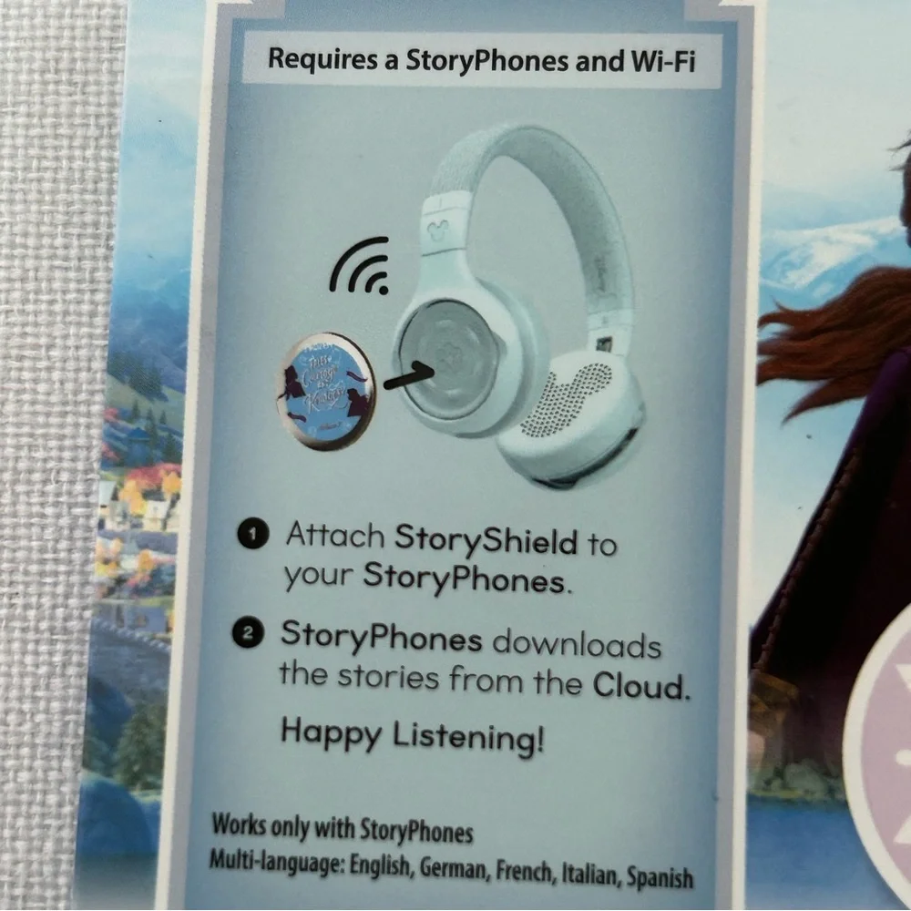 StoryShield Disney Frozen Elsa & Anna Vol. 7 Requires StoryPhones & Wi-Fi. NIP